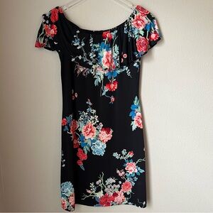Renee C. Off the Shoulder Floral Dress Size Small